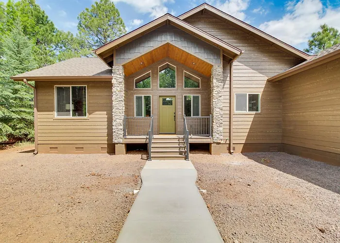 Holiday home Fire Pit + Deck: Airy Near Pinetop Lakes